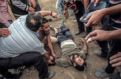 Las protestas continúan en la frontera de Gaza